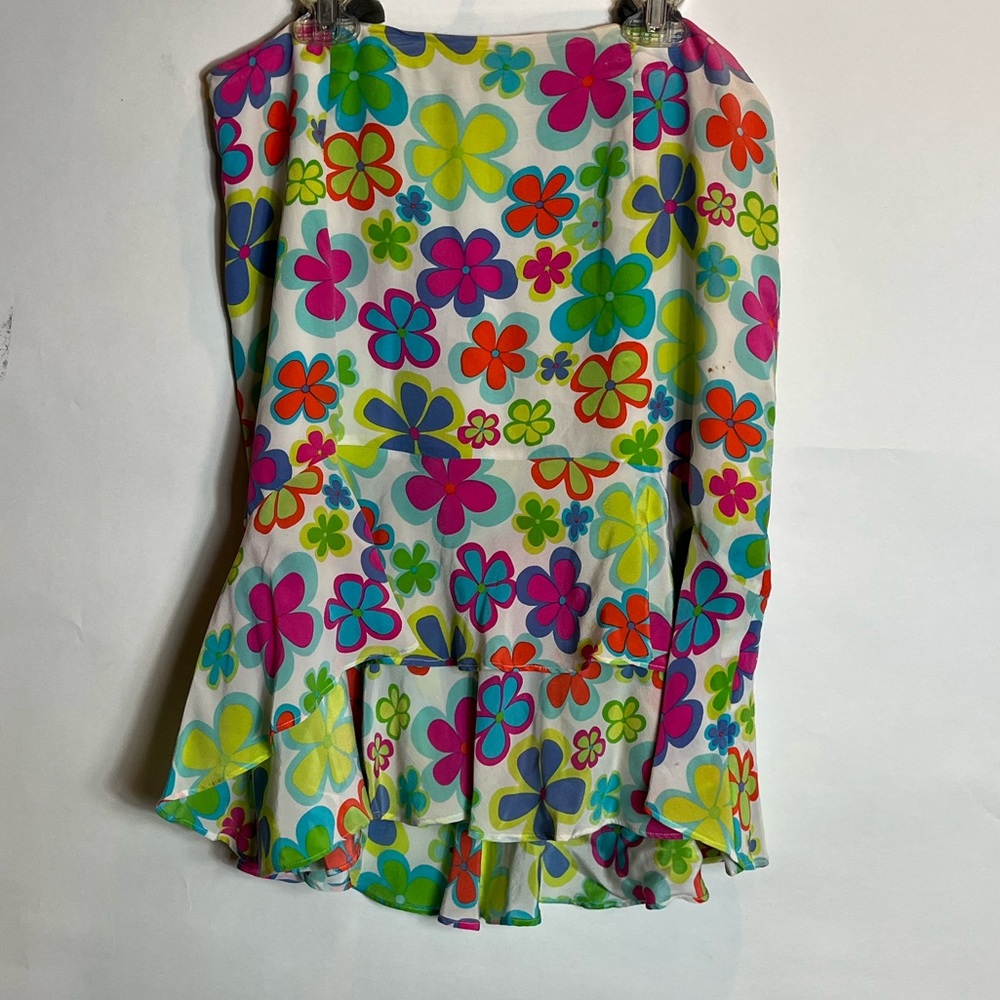 Beautiful vibrant floral skirt